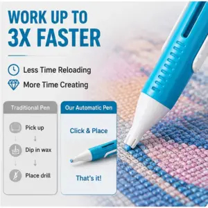 dispensador automático de contas para pintura com diamantes