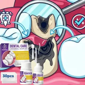 kit reparação temporária de dentes