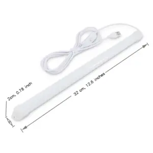 lâmpada de leitura usb magnética led