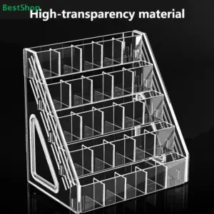 organizador de maquiagem acrílico 5 camadas