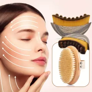escova facial contorno linfático