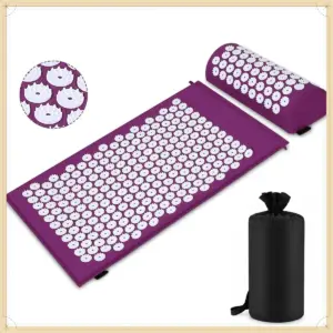 conjunto de acupressão tapete e almofada