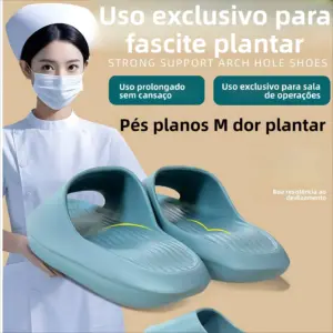 chinelo ortopédico unissex