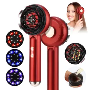 escova elétrica massageadora capilar
