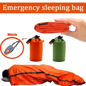 saco de dormir de emergência mylar