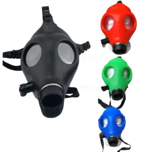 máscara de gás de silicone reutilizável
