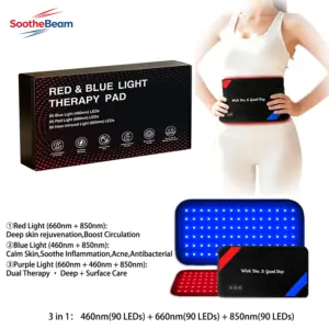 cinto de luz infravermelha com 90 LEDs