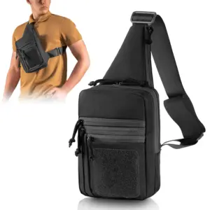 bolsa de ombro tática para pistola