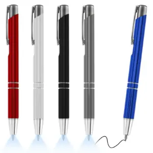 caneta esferográfica com LED