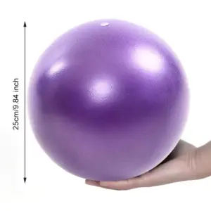 mini bola de pilates yoga 25cm