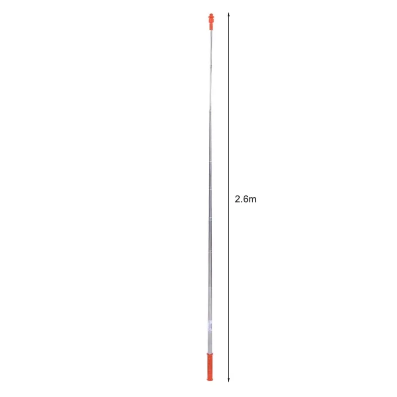 Tubo Pulverizador Retrátil Aço Inoxidável 2,6 m - Imagem 6