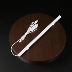 lâmpada led de leitura usb magnética