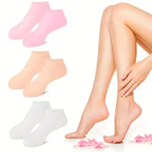meia hidratante de silicone