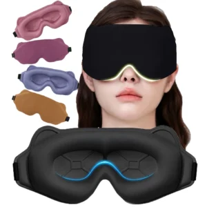 máscara de dormir 3D contornada