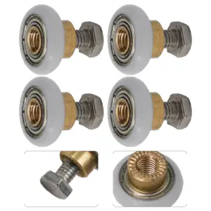 rodízios para porta de box de banheiro