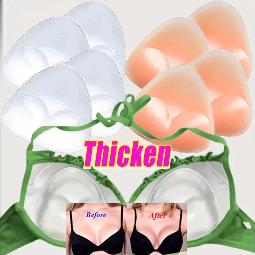 Almofada de Peito Triângulo Silicone Autoadesiva - Imagem 5