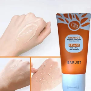 gel esfoliante laranja facial corporal