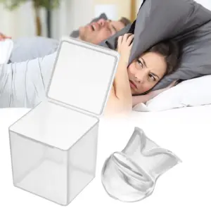 retentor de língua antirronco de silicone