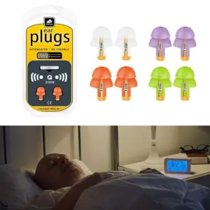 tampões auriculares de silicone