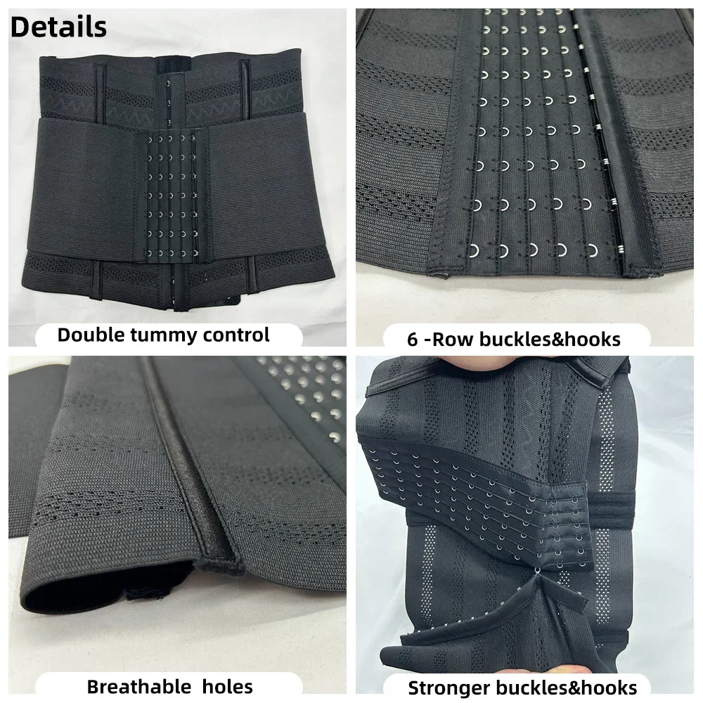 Cintura Trainer Feminino Shaper Barriga Preto - Imagem 4