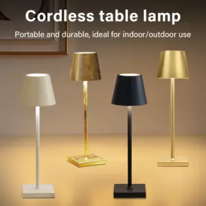 luminária de mesa led recarregável