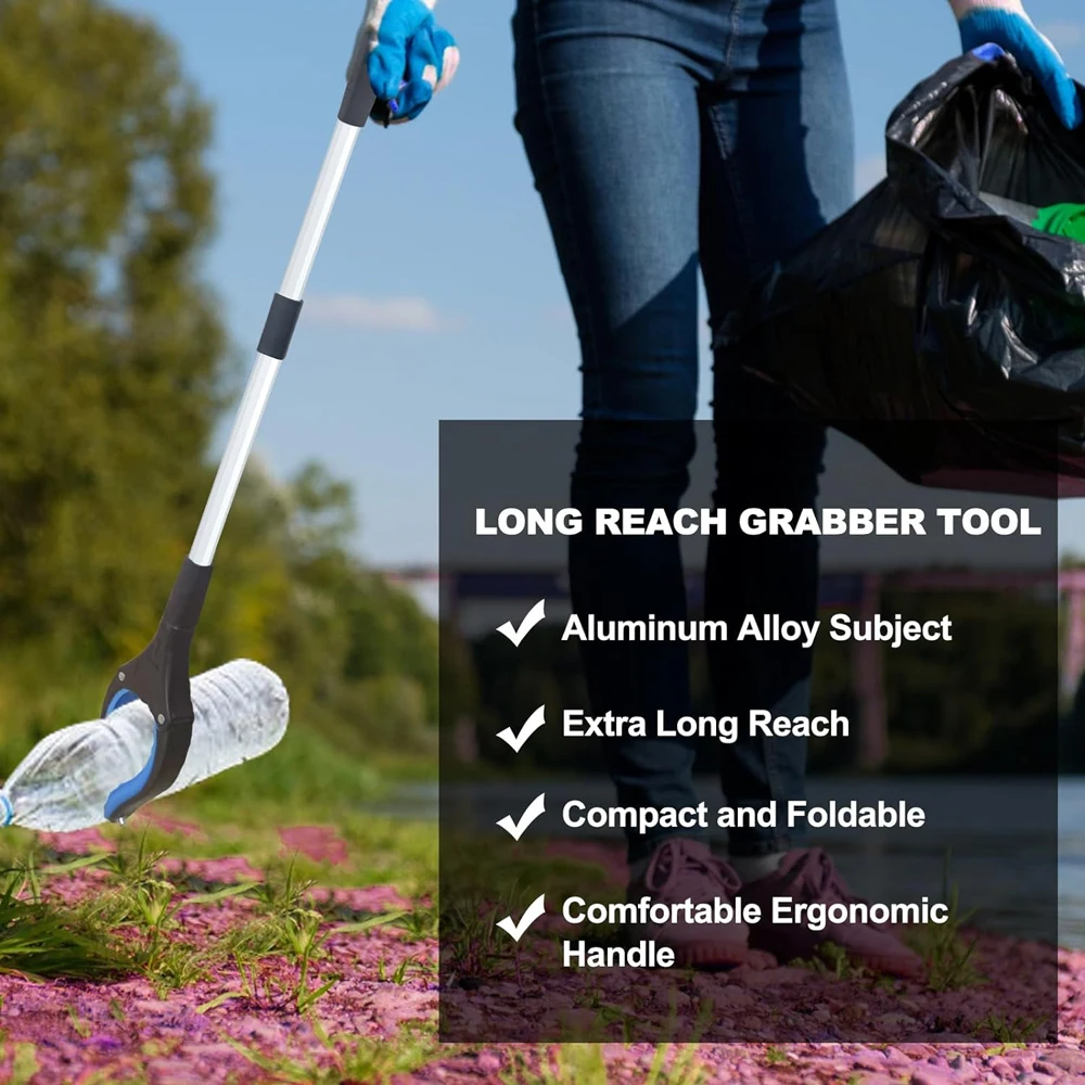 Grabber Dobrável para Idosos, Garra de Recolhimento Portátil - Imagem 4