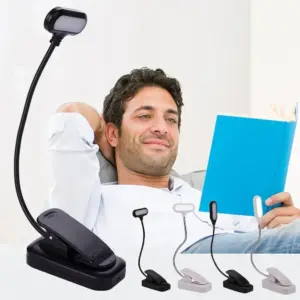 luz de leitura led portátil