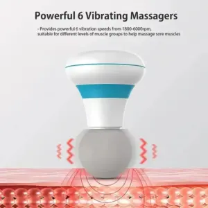mini massageador portátil de percussão