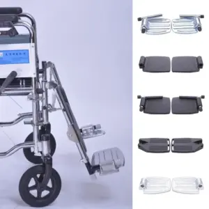 pedal apoio para os pés cadeira de rodas