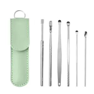 kit limpeza de ouvido 6 peças