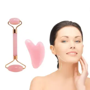 massageador facial em forma de v