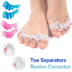 separador de dedos em silicone