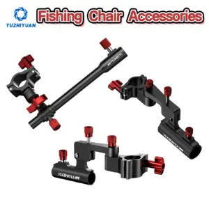 conjunto suporte cadeira pesca