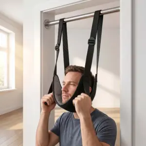 cinto de tração cervical suspenso