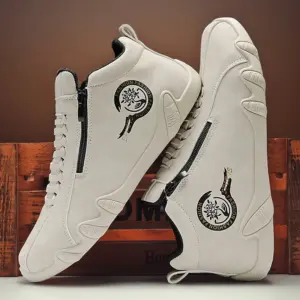 bota masculina casual camelo