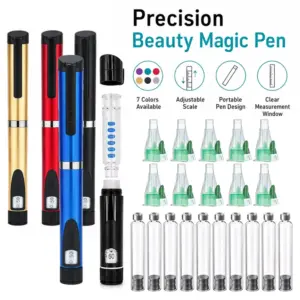 caneta de injeção metálica v3 reutilizável