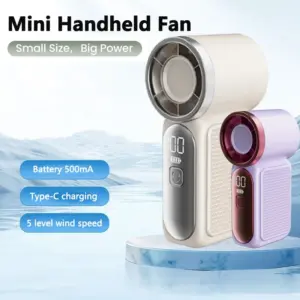 mini ventilador portátil tipo-c