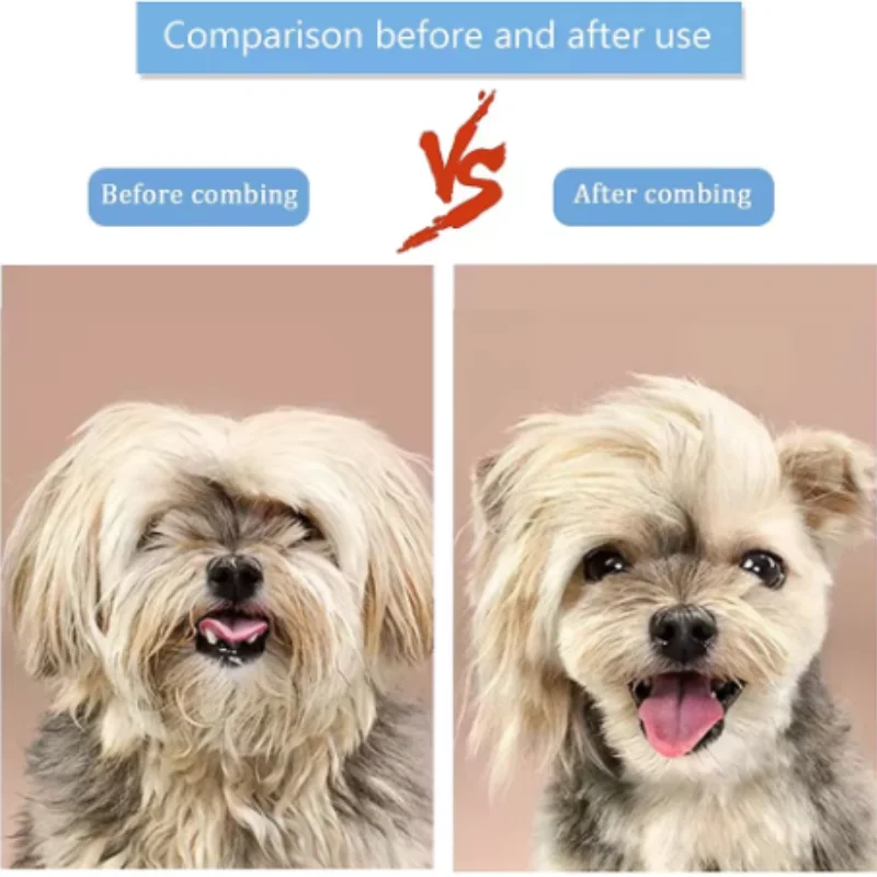 Escova Removedora de Pelos para Cães e Gatos Preto - Imagem 6