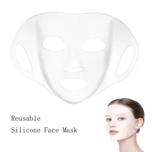 capa de máscara facial de silicone