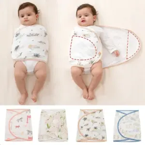 swaddle cobertor para bebê 0-6 meses