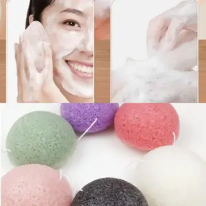 esponja konjac natural