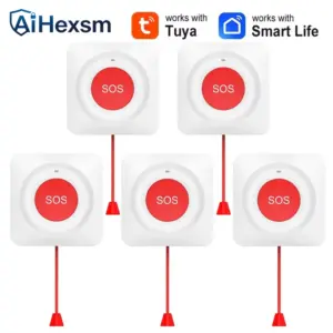 botão sos de emergência wi-fi
