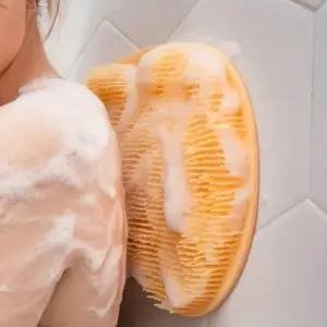 escova esfoliante para pés de silicone