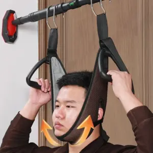 cinto de tração cervical suspensão de pescoço