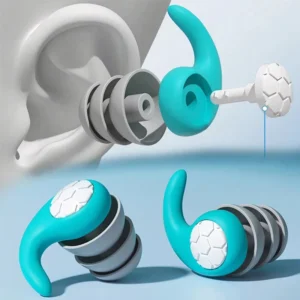 tampão de ouvido silicone redução de ruído