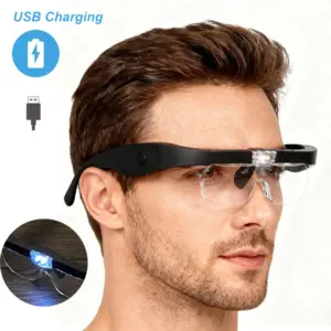 lupa bandana usb recarregável
