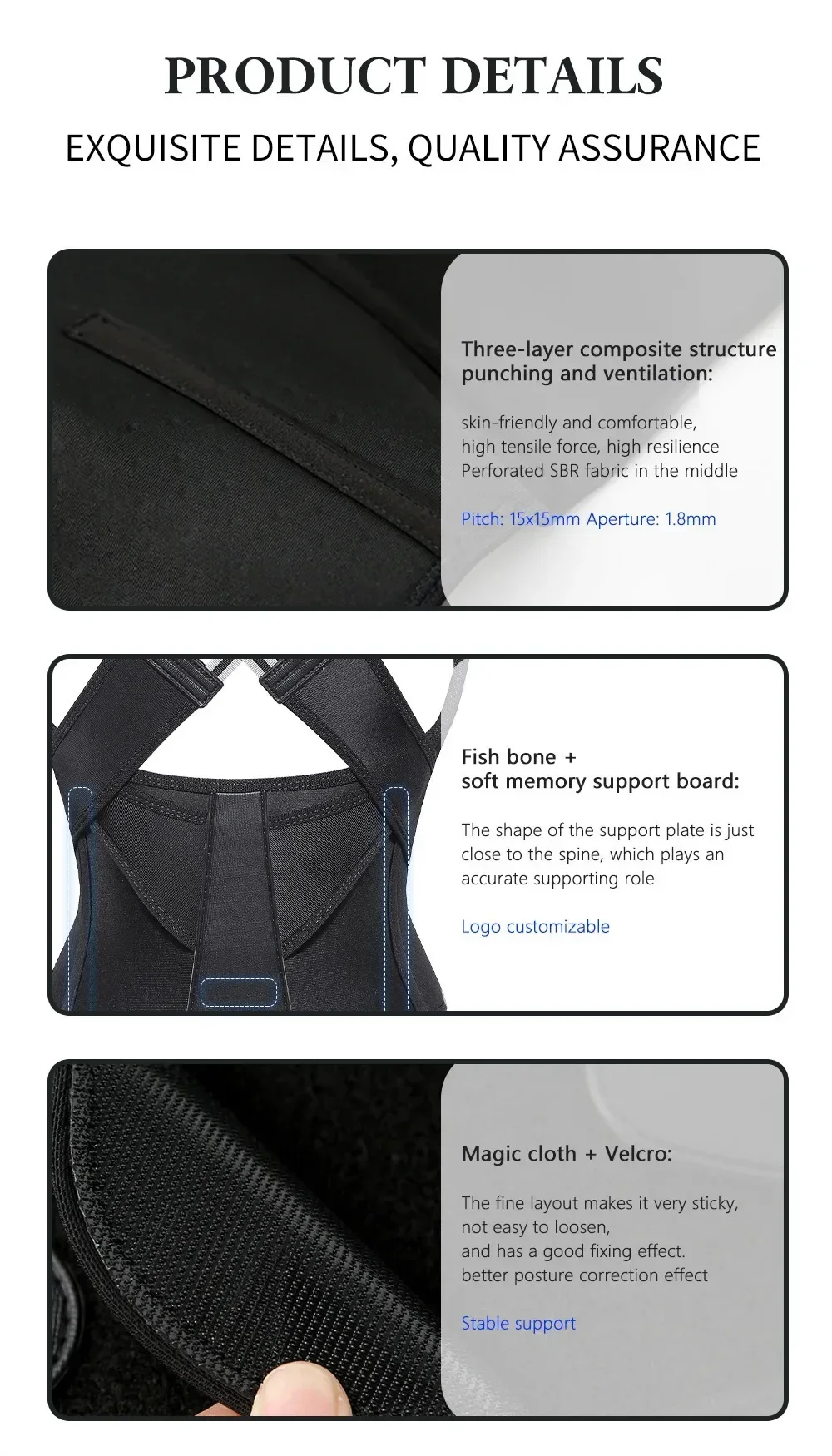 Corretor Postural Ajustável para Tronco Superior - Imagem 5