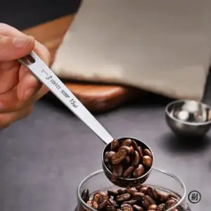 colher medidora de 15ml em aço inoxidável