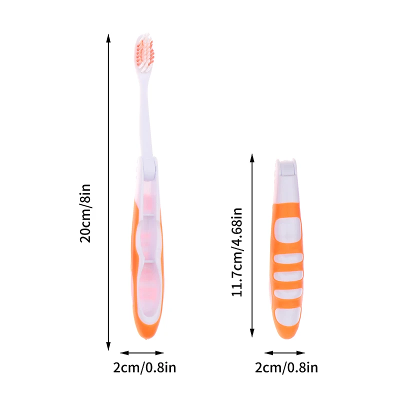 Escova de Dentes Dobrável Portátil para Viagem - Imagem 6