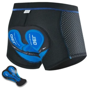 calção ciclismo malha respirável 5d gel